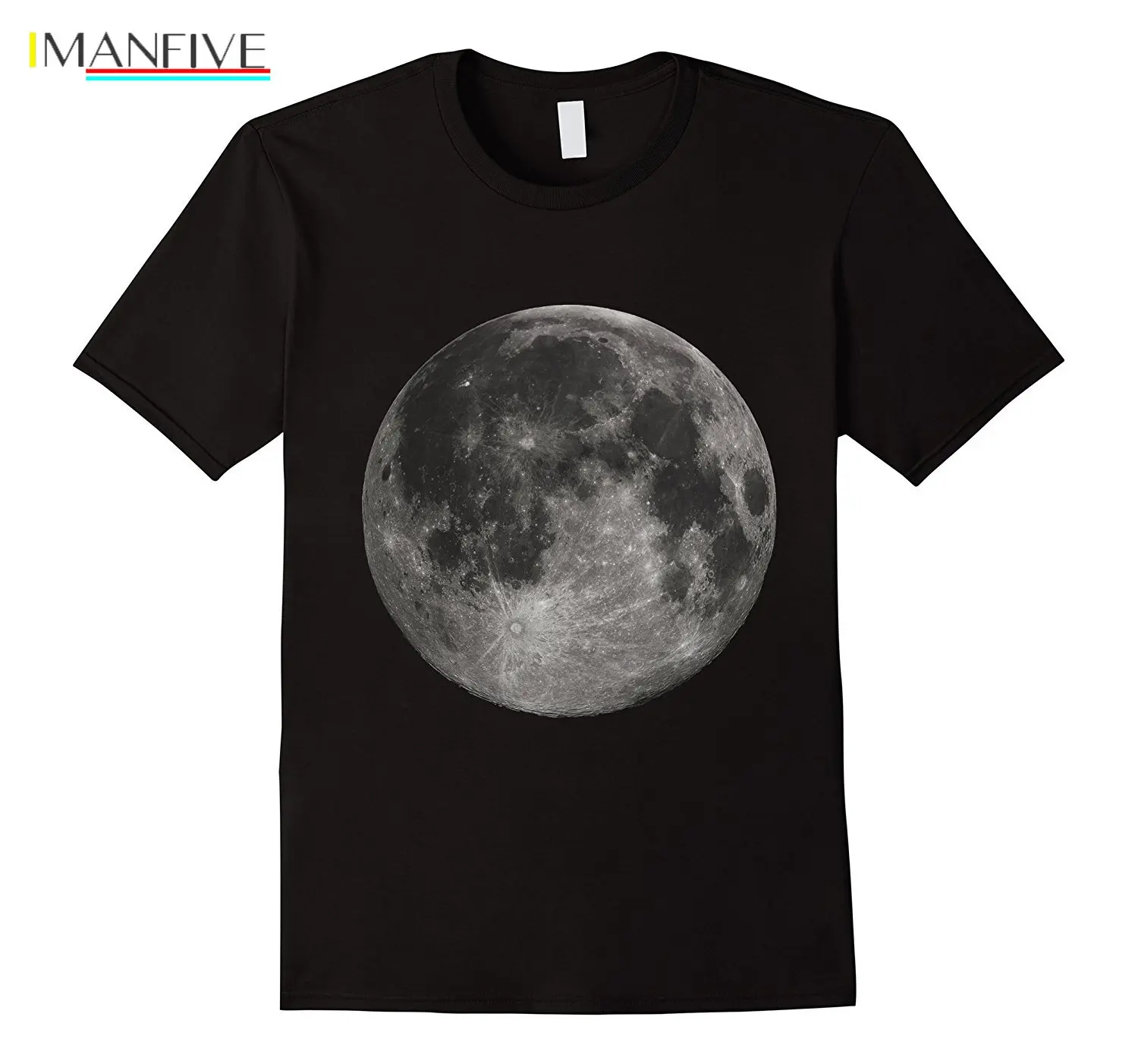 

Full Moon T Shirt Design Basic Top Tee Casual Man Tees Mens Tops Print T Shirt Men Brand Clothing 2019 New Arrival Funny