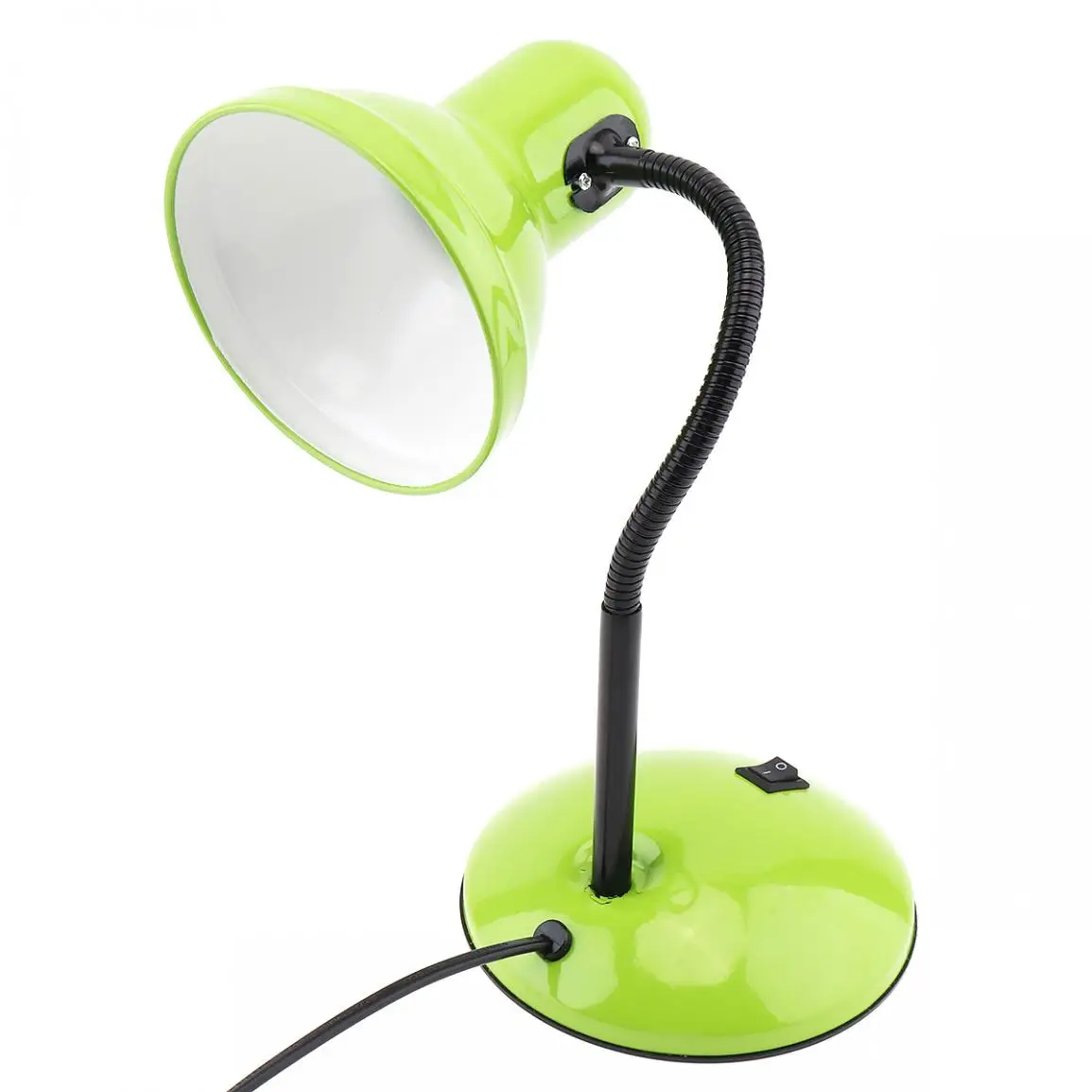 E27 светодиодный металлический шланг Железный арт Настольная лампа Защита глаз офис учеба изучение Настольная лампа с ручкой контейнер для детей/офис/прикроватная