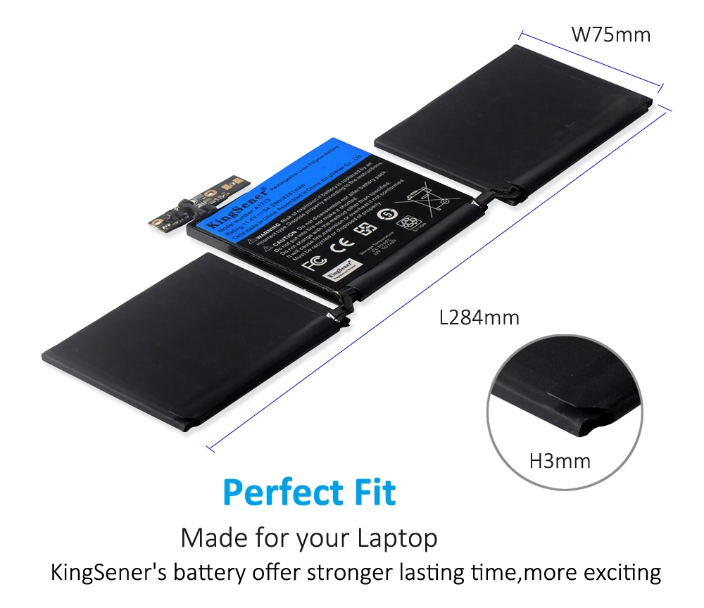 Bateria a1708 macbook pro 2017