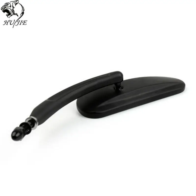 Черные мотоциклетные боковые зеркала заднего вида для Harley Dyna Softail FLSTN Electra Glide Road King Fat Boy CVO Sportster 883 1200 72
