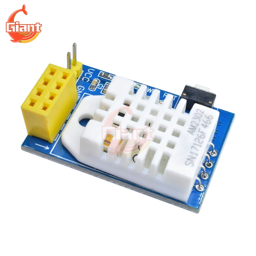 DHT22 AM2302 Цифровой Датчик температуры и влажности Wifi модуль ESP8266 ESP-01 ESP-01S ESP01S 3,3 V-5,5 V Замена SHT11 SHT15