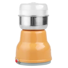 XMX-электрическая кофемолка из нержавеющей стали, травяная зерношлифовальная машина, домашняя кухонная шлифовальная машина, аксессуары для кофе E