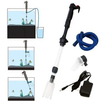 

Electric Fish Tank Vacuum Cleaner Aquarium Electric Fish Tank Vacuum Cleaner Syphon Operated Ergonomic Handle Home