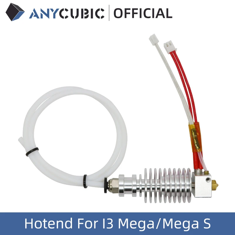 Replacement Hotend Cable For Anycubic I3 Mega S 3D Printer - Fixes "T0 Sensor Abnormal"