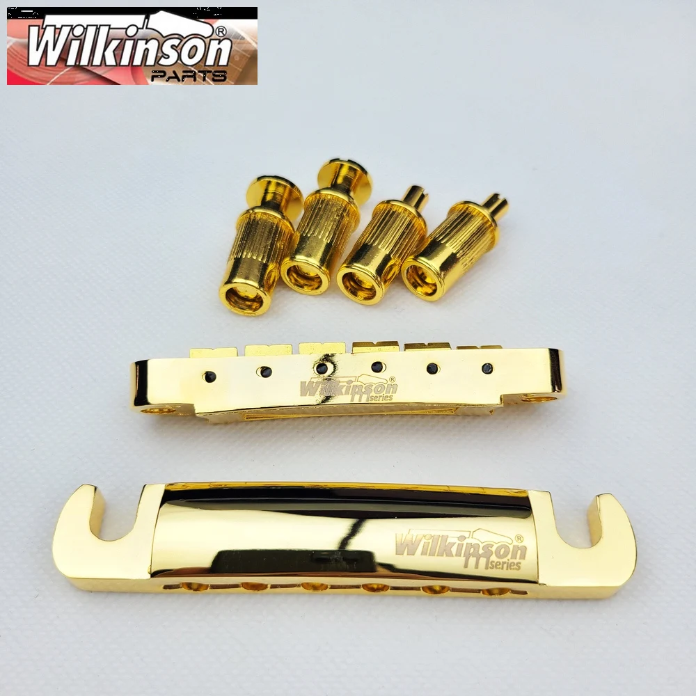 Оригинальный Электрический гитарный мост в стиле Уилкинсона Gold Tune-O-Matic для Lespaul LP