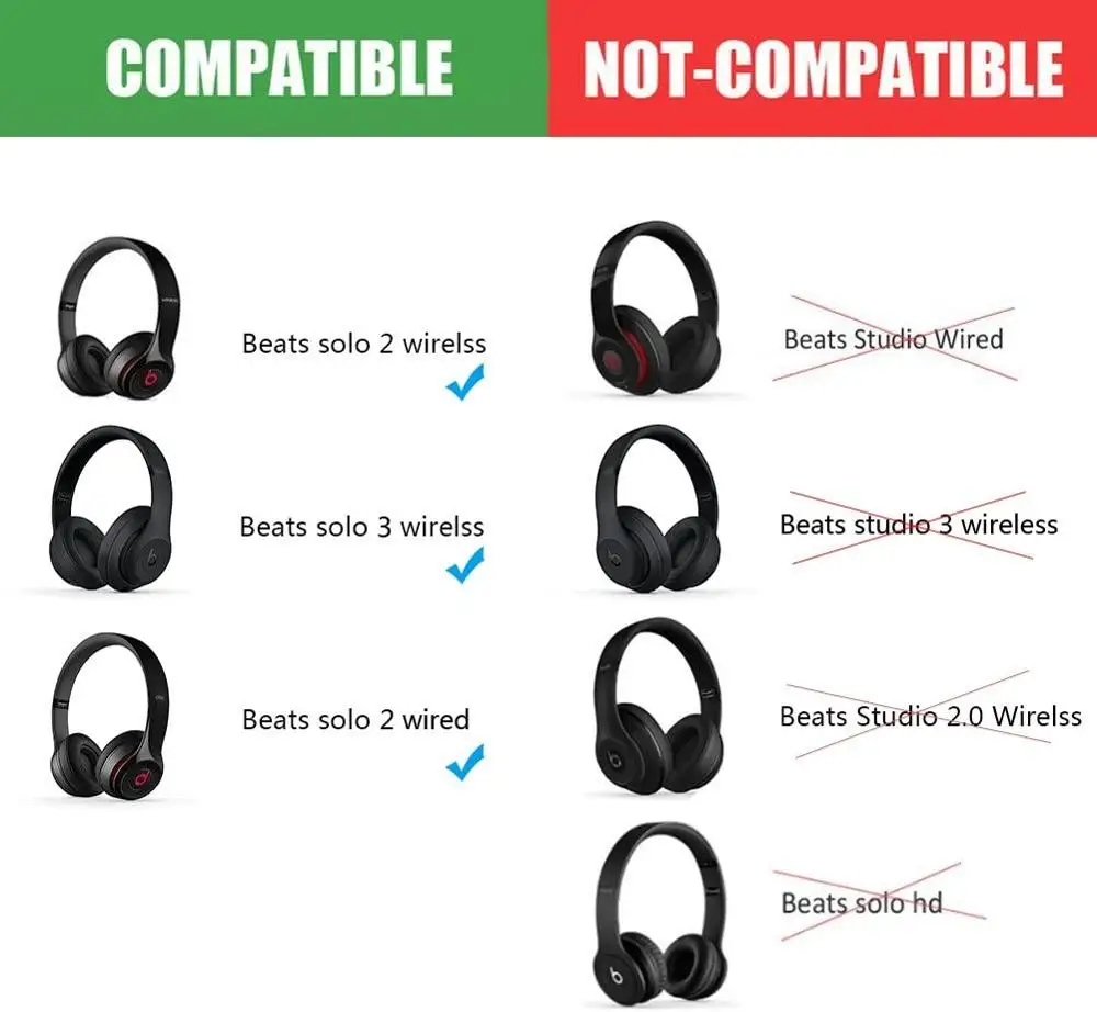 Replacements Beats Solo 2 Solo 3 Head mounted Headphone Top Arch Repair spare Parts