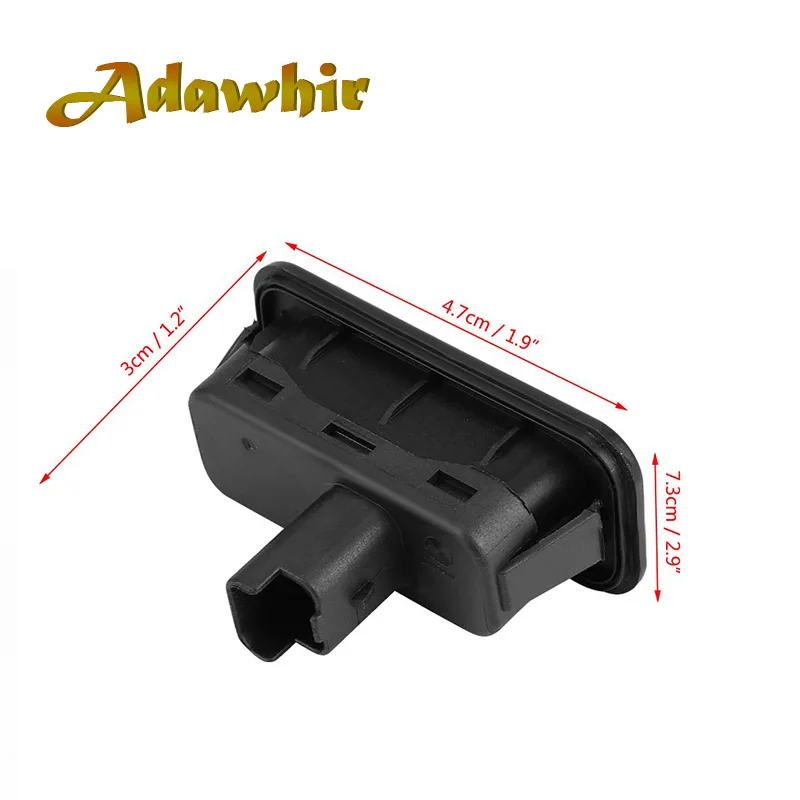 Автомобильный задний переключатель багажника 8200076256 для Renault Clio Megane Captur Kangoo черный переключатель багажа