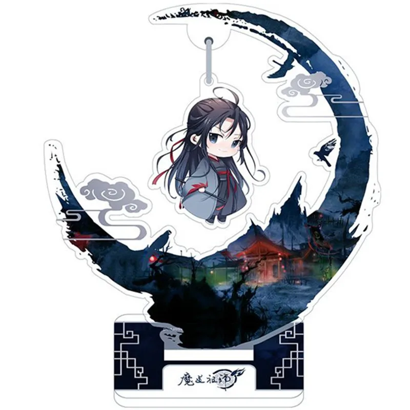 

Anime Mo Dao Zu Shi Grandmaster of Demonic Cartoon Acrylic Desktop Decorations Cosplay Props Collections Mini Model Souvenirs