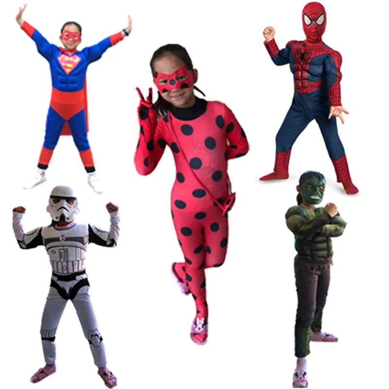 

Avengers Iron Spiderman Costume Iron Man Hulk Flashman Costume Halloween Costumes Men Adult Kids Superman Cosplay Clothing