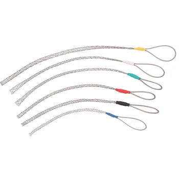 

6 Colors Galvanizing Cable Pulling Socks For Telstra NBN Tools Stainless Steel Colour Code For 4 6 10 12 15 20 25mm