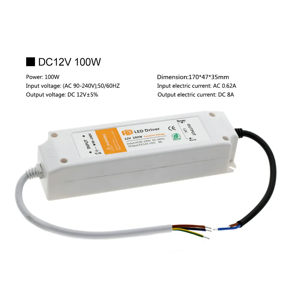 LED-Lighting-Transformers-DC12V-18W-36W-72W-100W-High-Quality-Safe-Driver-For-LED-Strip-Power (1)