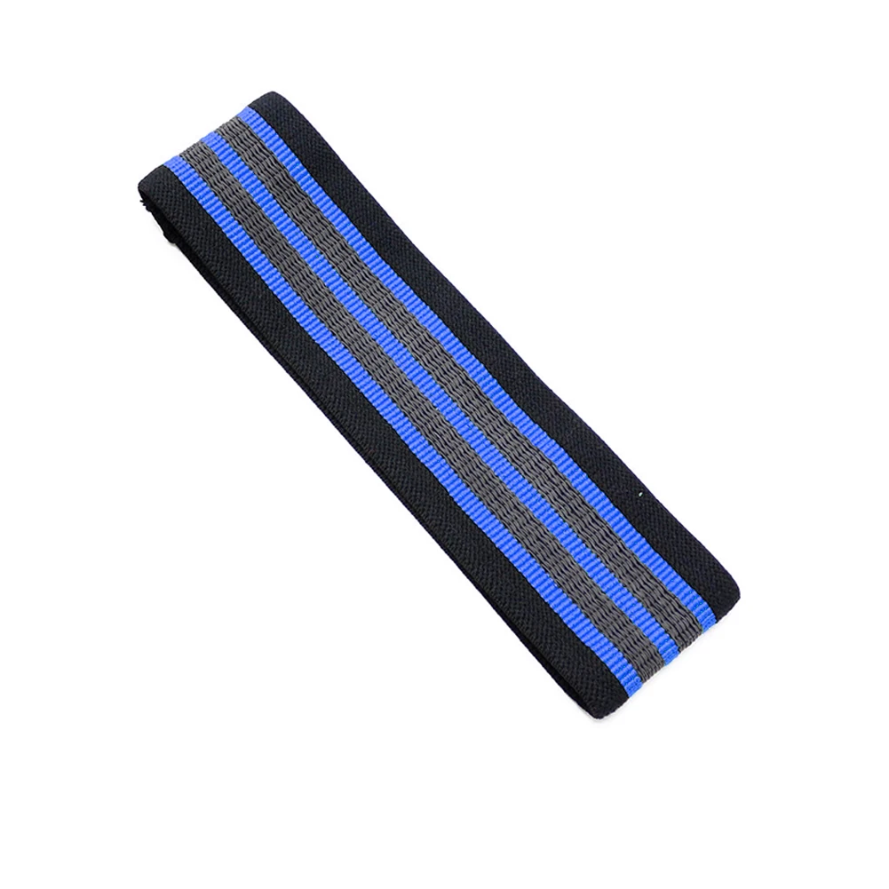 Blue M Эластичная резинка для занятий спортом в тренажерном зале, Йога, фитнес, нейлон, бодибилдинг, нескользящая спортивная сила обучения - Цвет: Blue M