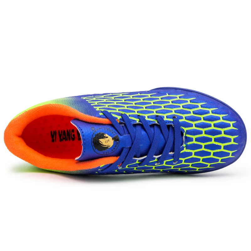 Children's soccer shoes, boys' broken nail training shoes,lightweight I soft and comfortable breathable