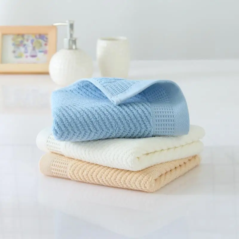 Face Hand Bath Cloth Bathroom Absorbent Towel Cotton Soft Bath Towels Fast Drying Beach Towels Shower Towels Bathroom Accessory