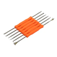 6 шт. сварочный инструмент комбинированный паяльник приспособления для сварки сварочная вилка крюк небольшой крюк