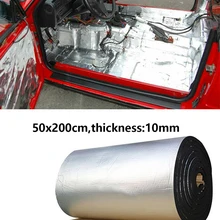 Автомобильный теплоизоляционный коврик 50*200 см для грузовиков, теплоизоляционный коврик, звукоизоляционный коврик, Теплоизоляционный хлопок