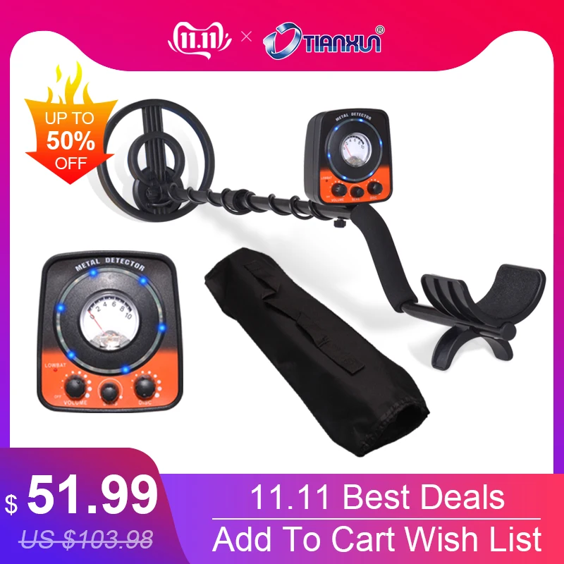 

MD-5021Metal Detector Underground Gold Detector Metal Length Adjustable Treasure Hunter Seeker Portable Hunter Detector