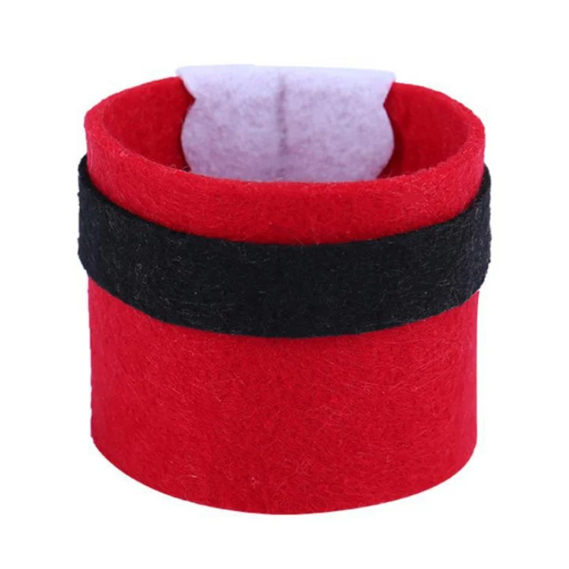 4Pcs/set Christmas Napkin Rings Serviette Holder Party Banquet Dinner Table Decoration