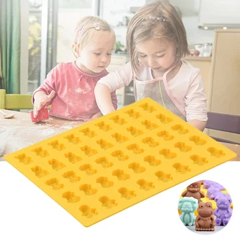 

40 Even Cartoon Animals Silicone Mold Chocolate Ice Cube Cream Cake Diy Making Tool Kitchen Gadget Reposteria Moulds Cocina