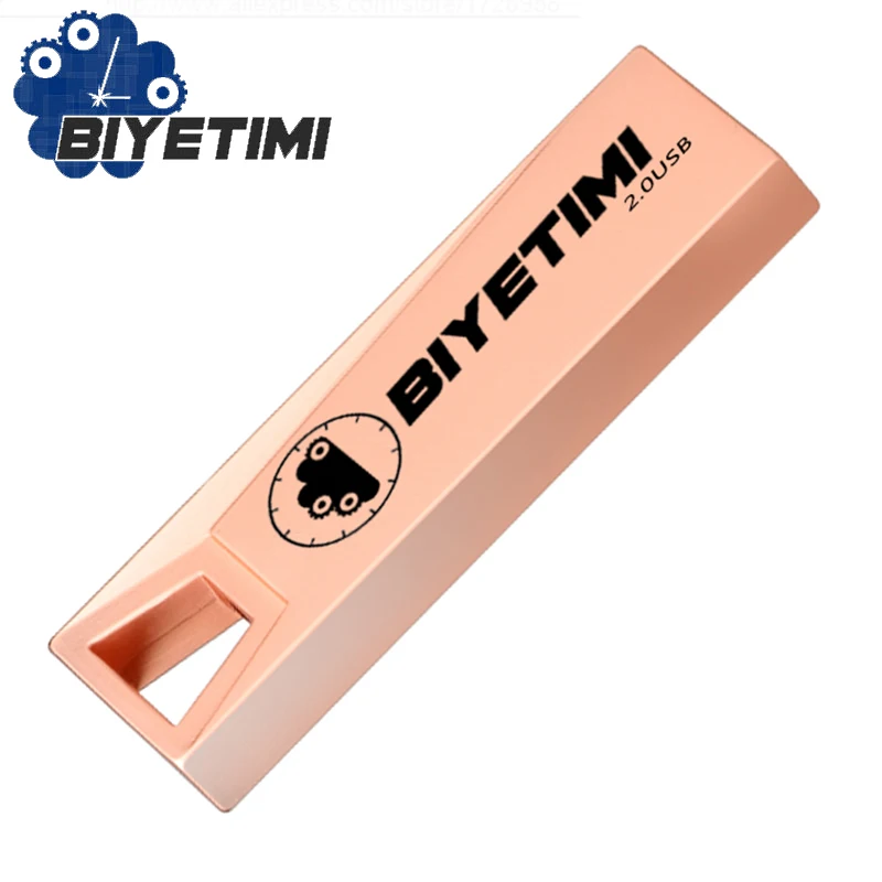 Usb флеш накопитель Biyetimi 4 ГБ 8 металлический вида цветов 16 32 ГБ|16gb pen drive|usb flash drive 4gbpen