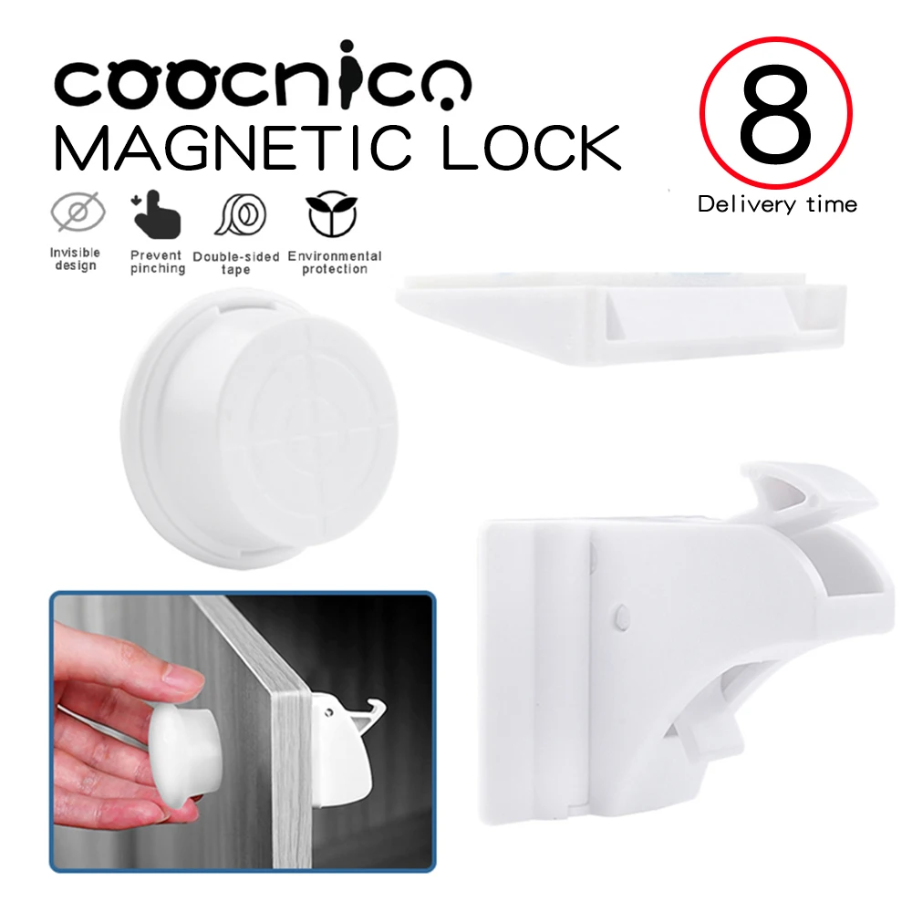 

Magnetic Drawer Lock Child Safety Lock Drawer Lock Multi-function Cabinet Door Lock Invisible Protection Invisible Kids Lock