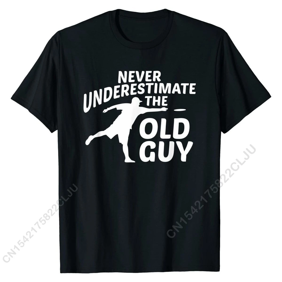 Never Underestimate The Old Guy Funny Disc Golf Designs T-shirt Tshirts  Funky Cool Cotton Men Tops Tees Funny - T-shirts - AliExpress