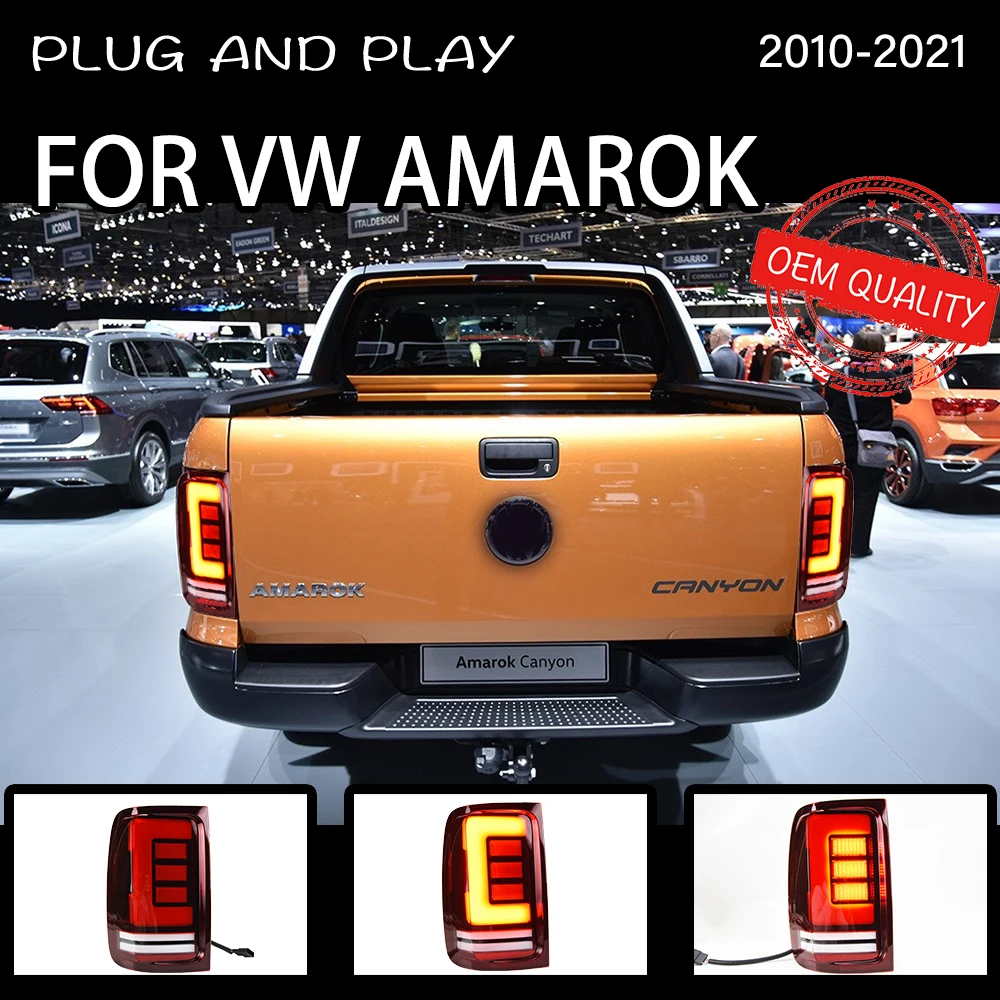 10-22 Volkswagen Amarok Vland LED Tail Lights