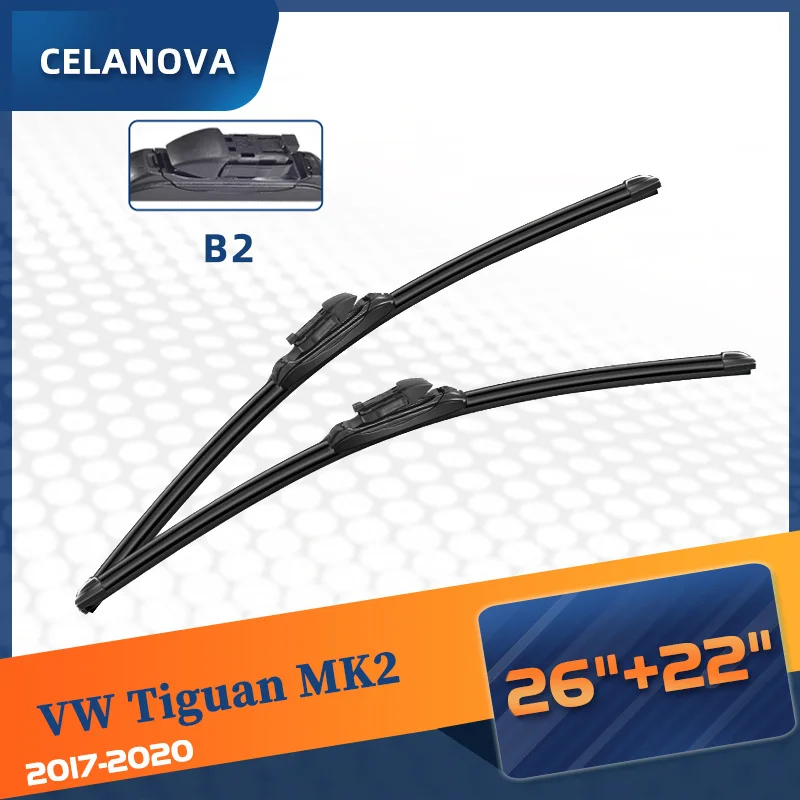 Celanova Windshield Wiper Blade For Volkswagen For Vw Tiguan Mk2 2017