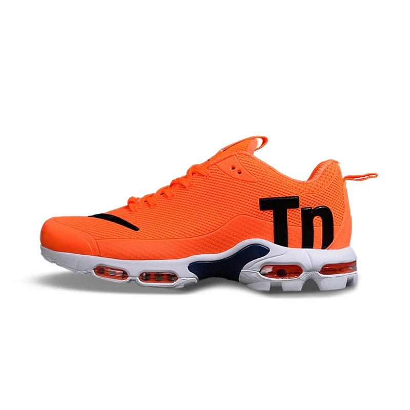 Оригинальные мужские кроссовки для бега NIKE AIR MAX PLUS TN Серые кроссовки сетчатые дышащие легкие Нескользящие амортизационные прочные - Цвет: Tn-6