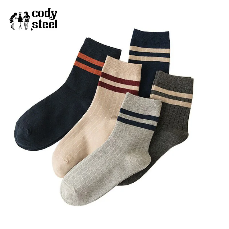 10pieces=5pair/lot Winter Man's Socks High Quality Cotton Polyester