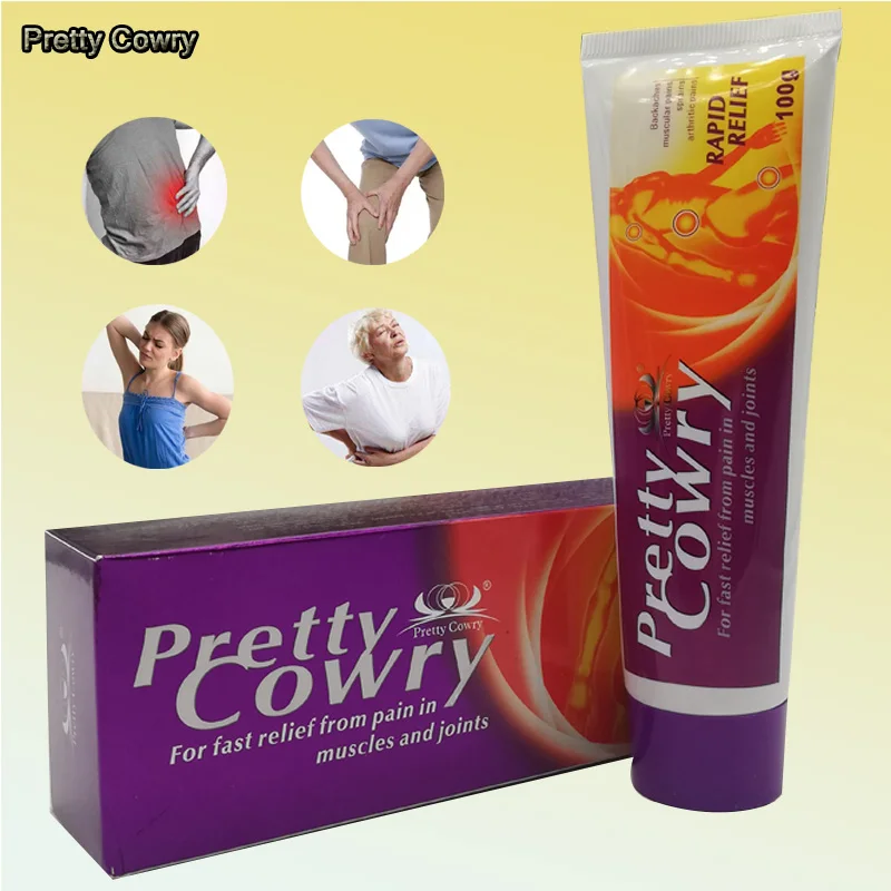 

100G Pretty Corwy Pain Relief Cream Fast Relieing From Pain In Muscles Joints Natural Herb Plaster Body Massage Ointment