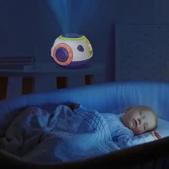 

Baby Projector Light Multifunction Starry Sky Night Light Projector Music Recording Baby Sleepy Luminous Educational Toy