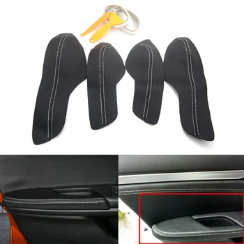 

Microfiber Leather Cover For 10th 16-20 Honda Civic Car Shell Decoration New