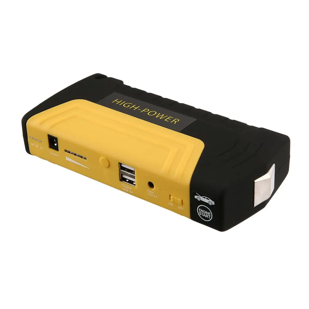 AU Plug USB портативный автомобильный двигатель стартер для автомобиля аварийное зарядное устройство Booster power Bank Аккумулятор с воздушным насосом