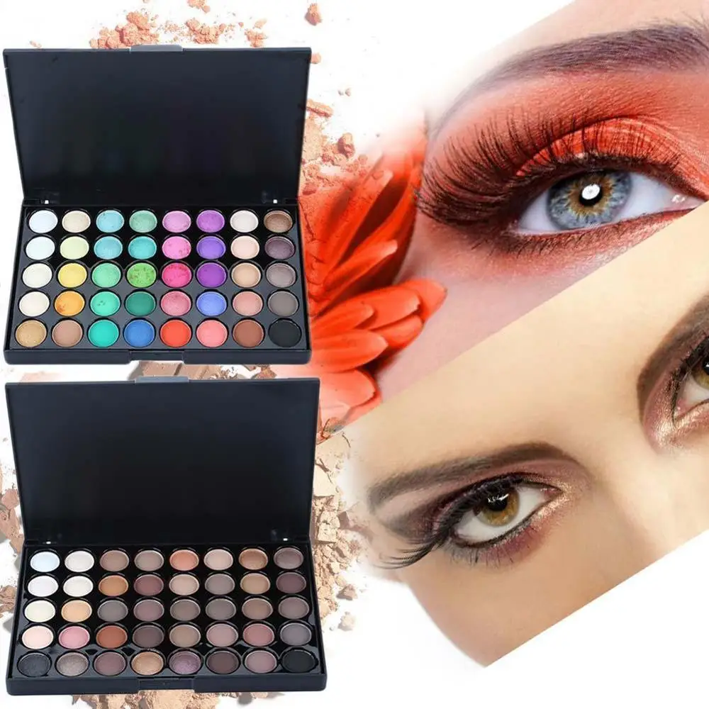 

10 packs Eye Shadow Palette Cream Long Last Eyeshadow Smoky Earth Style Shimmer Eyeshadow Palette Matte Cosmetic Easy to Wear