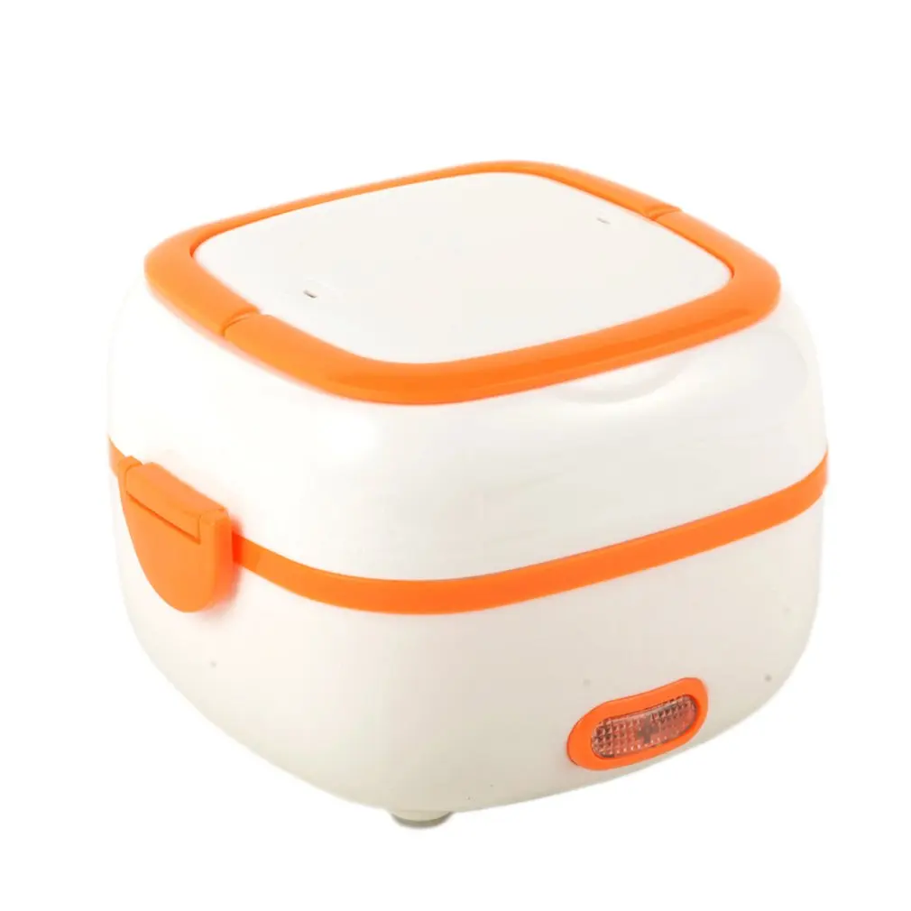 orange 1 л Многофункциональный Электрический Ланч-бокс 110/220 В/автомобиль ЕС/США вилка пищевой мини-контейнер для еды подогреватель пищи для комплектов посуды - Цвет: orange