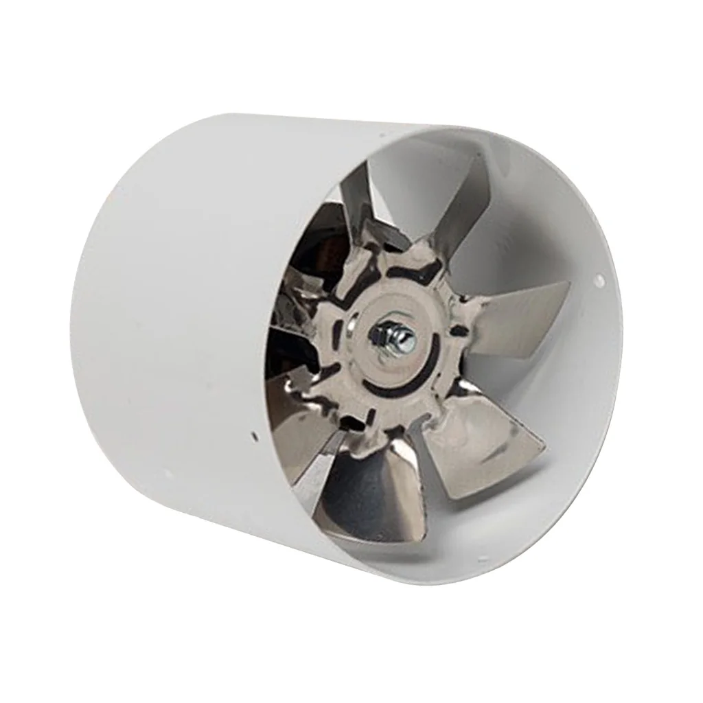 4 inch Inline Duct Fan, Metal Duct Booster Fan Low Noise Inline Duct Vent Blower Great For Grow Tent HVAC Exhaust and Intake