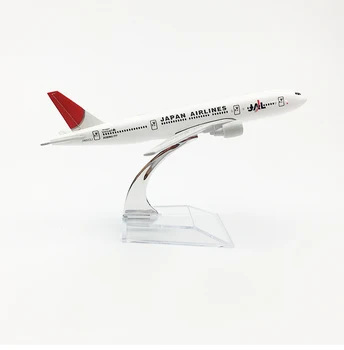 

1/400 Scale Japan Airlines Model Boeing 777 JAL Airbus Collectible Air Plane Models Gift Toys for Children