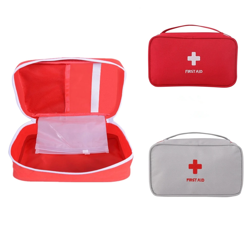 Bolsa de emergencia para acampar al aire libre, botiquín de primeros auxilios, bolsa vacía de rescate para viaje, Kit de supervivencia