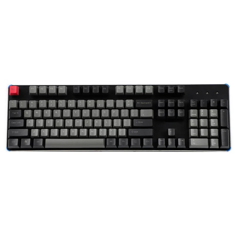 YMDK Dolch толстые PBT ANSI ISO Keyset OEM профиль колпачки для MX механическая клавиатура - Цвет: 104 Top print