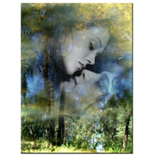 Полная, квадратная, алмазная живопись любовь абстрактная, стразы, Алмазная мозаика, 3d картина, сделай сам, алмазная вышивка на заказ eigen foto