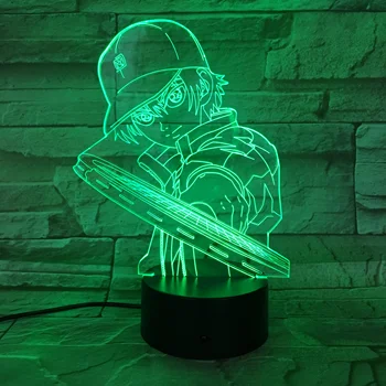 

3D App Control Tennis Prince Movie LED Nightlight Children Christmas Gift 7 Colors Brighting Lamp Friends Birthday Home Decor