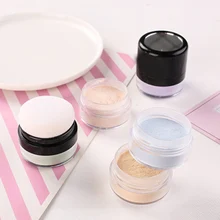 Новая удобная рассыпчатая пудра осветляющая контроль масла скрывающая Освежающая стойкая пудра для макияжа