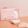 2pcs/Set Everbab Marshmallow Triangular Air Cushion Puff BB Cream Setting Sponge Puff Soft Dry Wet Use Makeup Tool Kit Wholesale 1