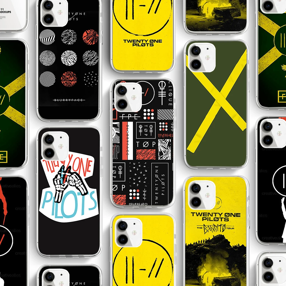 Чехол ciciber Twenty one pilots для телефона Iphone 11 чехол iPhone Pro XR 7 X XS MAX 8 6 6S Plus 5S SE 2020