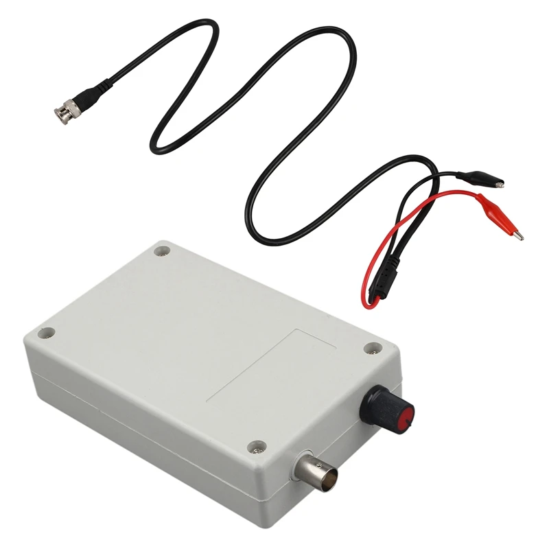 1Pcs FG-100 DDS Function Signal Generator Frequency Counter 1Hz- 500KHz& 1Pcs P1011 BNC Q9 Male Double Dot Crocodile Oscillosc