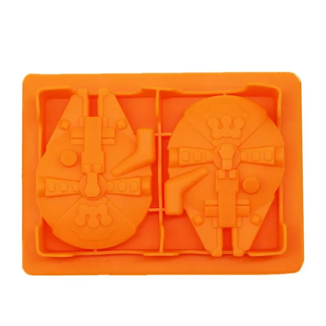 Torta Díszítő Formák Szilikon Csokoládé Cukorka Sütéshez Nyúlós Desszert Jégkocka A Csillagok Háborúja Rajongói Számára - Image 3