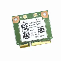 Realtek RTL8821AE 802.11AC 433 Мбит/с WiFi Bluetooth 4,0 комбо Azurewave AW-CB161H Половина мини PCI-e bluetooth беспроводной Wi-Fi карта