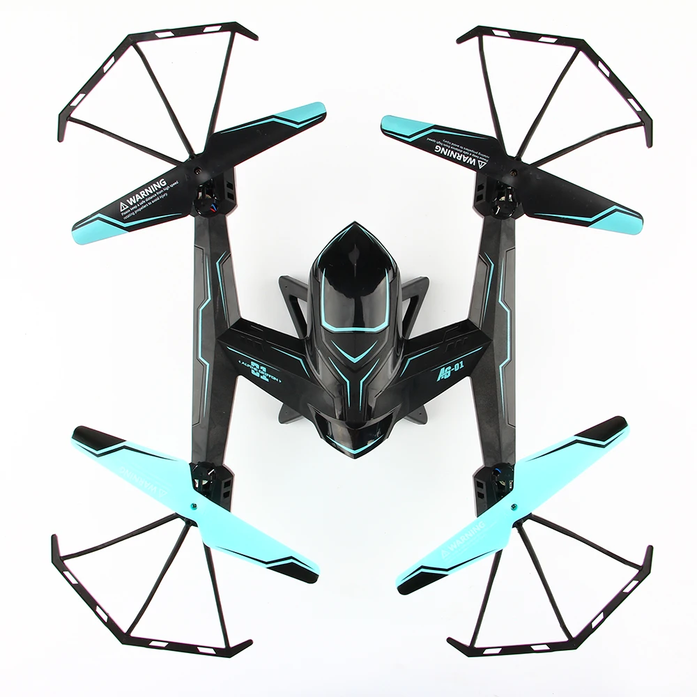 AG-01H Радиоуправляемый квадрокоптер FPV с камерой 200 Вт HD в режиме реального времени, Wi-Fi, игрушки RTF, рождественский подарок для детей - Цвет: Синий