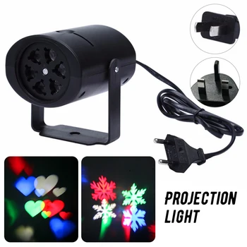

LED Snowfall Projector Lights Christmas Snowflake Projector Lamp Outdoor Party Wedding Snow Falling Landscape Projection Light